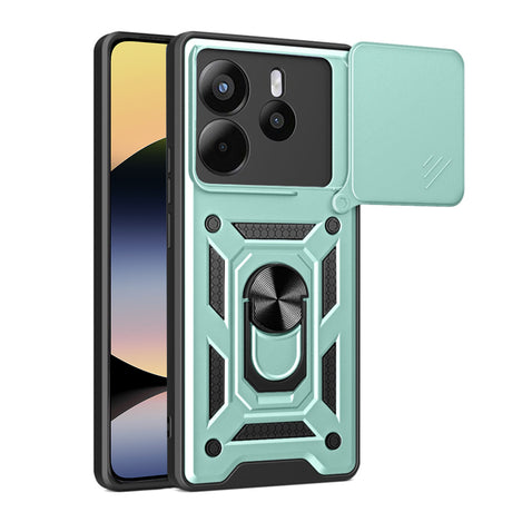 Husa de protectie Techsuit CamShield Series compatibil cu Xiaomi Redmi Note 14 4G (Standard), Verde
