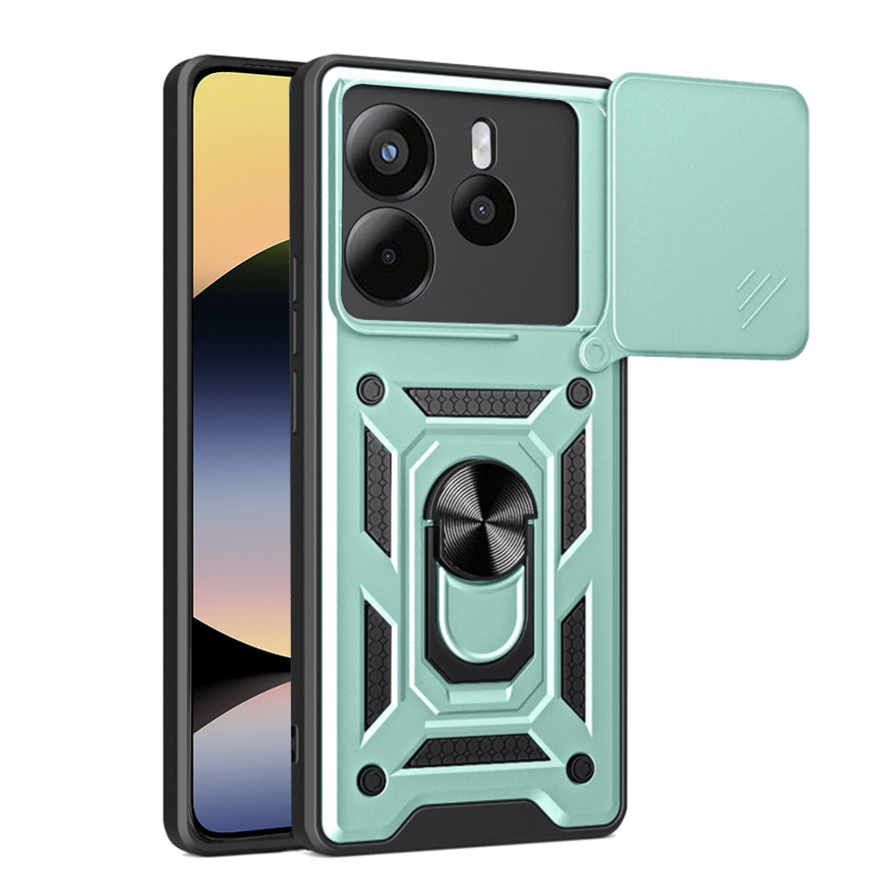 Husa de protectie Techsuit CamShield Series compatibil cu Xiaomi Redmi Note 14 4G (Regional), Verde