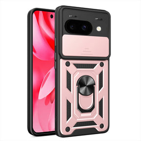 Husa de protectie Techsuit CamShield Series compatibil cu Google Pixel 9a, Roz Auriu