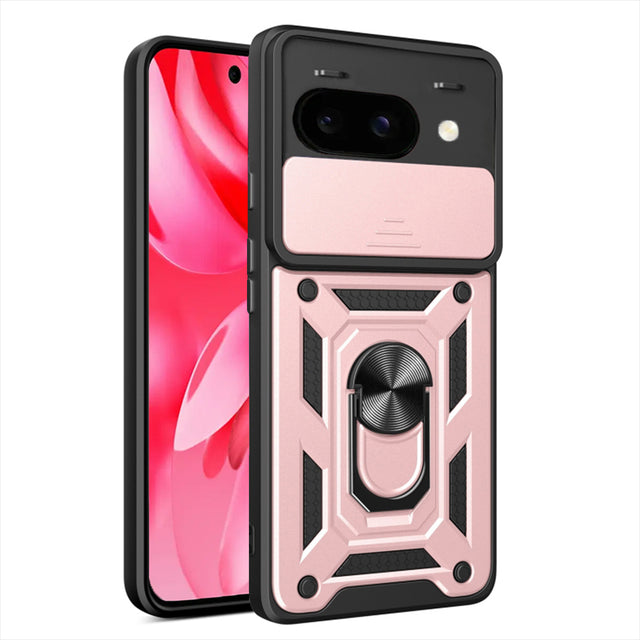 Husa de protectie Techsuit CamShield Series compatibil cu Google Pixel 9a, Roz Auriu