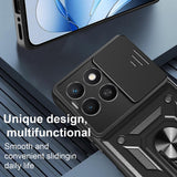 Husa de protectie Techsuit CamShield Series compatibil cu Honor X8c, Roz Auriu