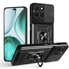 Husa de protectie Techsuit CamShield Series compatibil cu Honor X8c, Negru