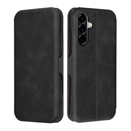 Husa de protectie Techsuit Safe Wallet Plus compatibil cu Samsung Galaxy A56 5G, Negru
