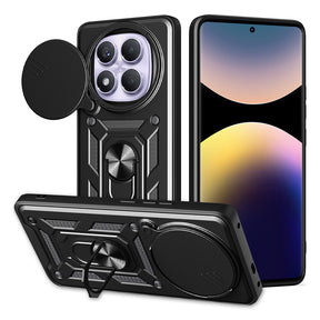 Husa de protectie Techsuit CamShield Series compatibil cu Xiaomi Redmi Note 14 Pro 4G, Negru