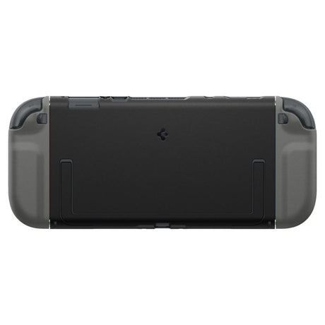 Accesoriu gaming Spigen Protective Case Nano Pop (ACS10206), for Nintendo Switch 2, Slim, with Kickstand, Negru Sesame