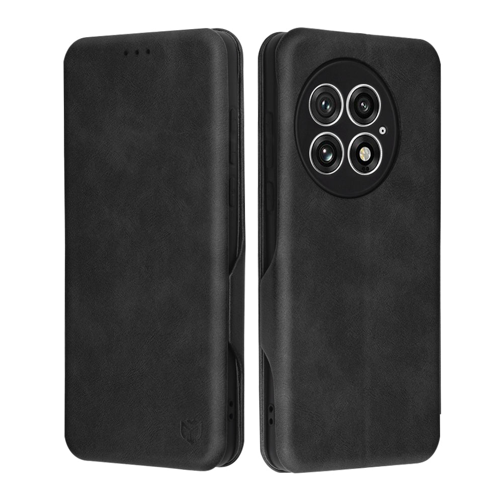 Husa de protectie Techsuit Safe Wallet Plus compatibil cu OnePlus 13, Negru