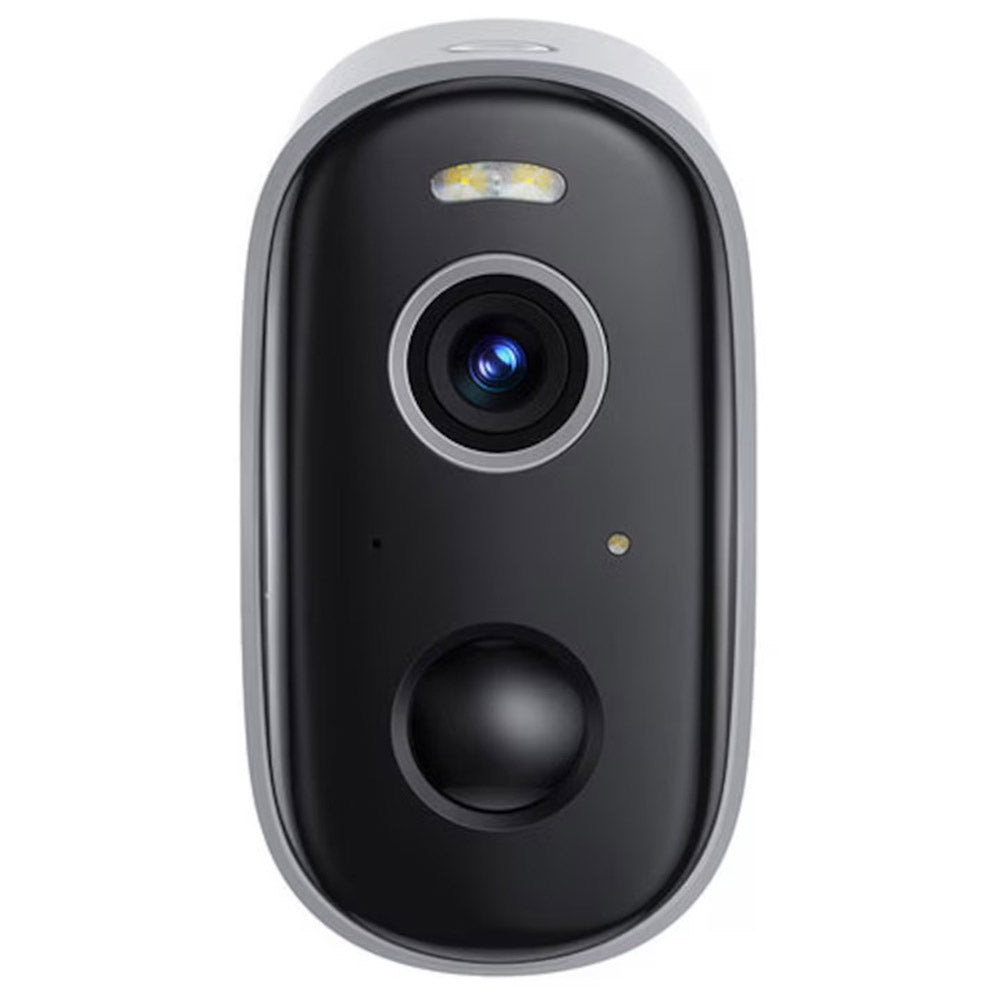 Baseus Outdoor Camera Security N1 Plus (S0TY002131), 2K, 16GB, 2 Camera Kit, Two-way Talk, Night Vision, IP67, Moon White