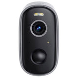 Baseus Outdoor Camera Security N1 Plus (S0TY002131), 2K, 16GB, 2 Camera Kit, Two-way Talk, Night Vision, IP67, Moon White