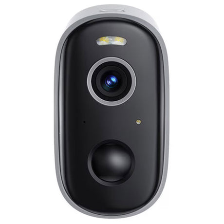 Baseus Outdoor Camera Security N1 Plus (S0TY002131), 2K, 16GB, 2 Camera Kit, Two-way Talk, Night Vision, IP67, Moon White