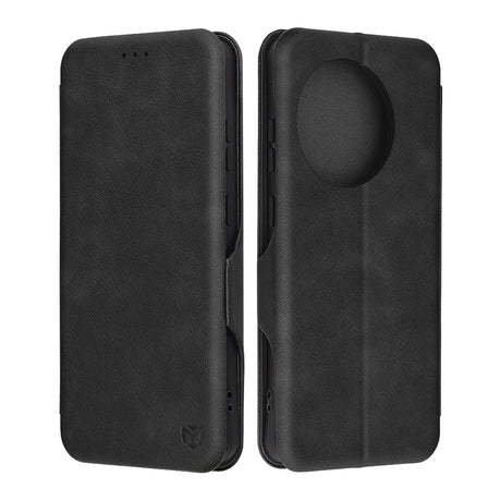 Husa de protectie Techsuit Safe Wallet Plus compatibil cu OnePlus 13R, Negru