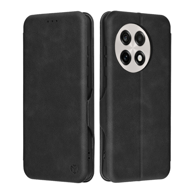 Husa de protectie Techsuit Safe Wallet Plus compatibil cu OnePlus 13R, Negru