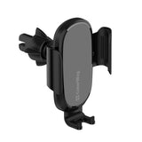 Suport ColorWay Wireless Gravity (CW-CHAW038Q-BK), for Air Vent, 360°, 15W, Qi, Smart Chip, for 4.7" to 6.8", Negru