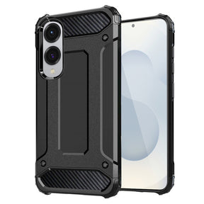 Husa de protectie Techsuit Hybrid Armor compatibil cu Samsung Galaxy S25 Edge, Negru