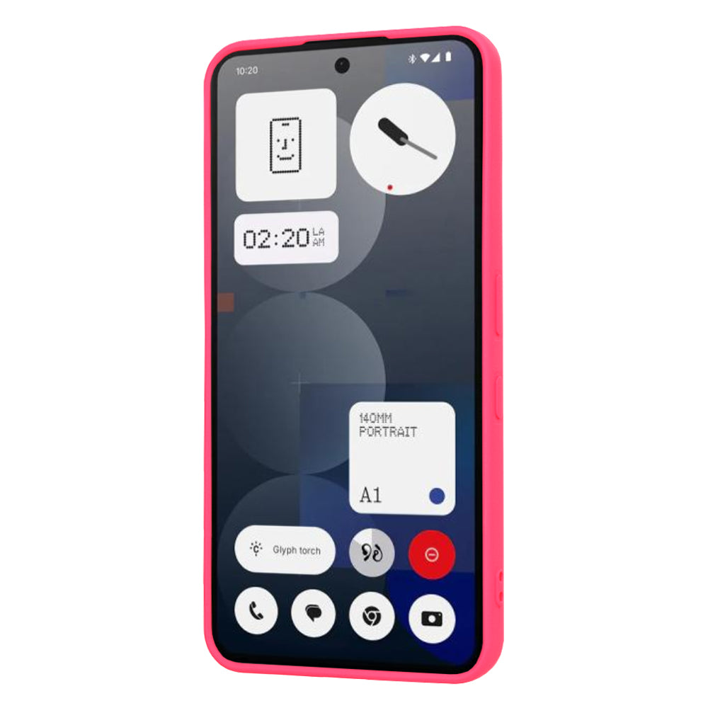 Husa de protectie Techsuit SoftFlex compatibil cu Nothing Phone (3a) Pro, Roz Intens