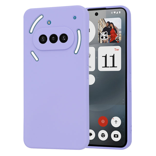 Husa de protectie Techsuit SoftFlex compatibil cu Nothing Phone (3a), Mov Deschis