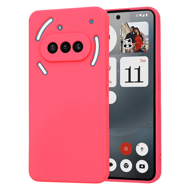 Husa de protectie Techsuit SoftFlex compatibil cu Nothing Phone (3a), Roz Intens