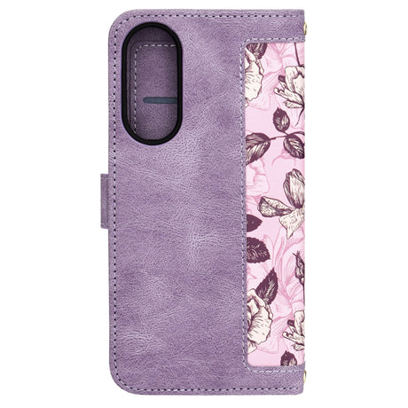 Husa de protectie Techsuit FlipCraft compatibil cu Samsung Galaxy S25 Edge, Mysterious Purple
