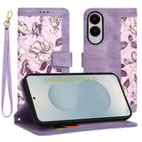 Husa de protectie Techsuit FlipCraft compatibil cu Samsung Galaxy S25 Edge, Mysterious Purple