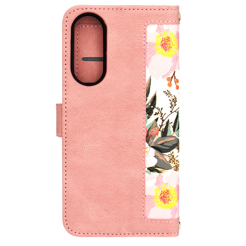 Husa de protectie Techsuit FlipCraft compatibil cu Samsung Galaxy S25 Edge, Sweetheart Pink