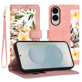 Husa de protectie Techsuit FlipCraft compatibil cu Samsung Galaxy S25 Edge, Sweetheart Pink