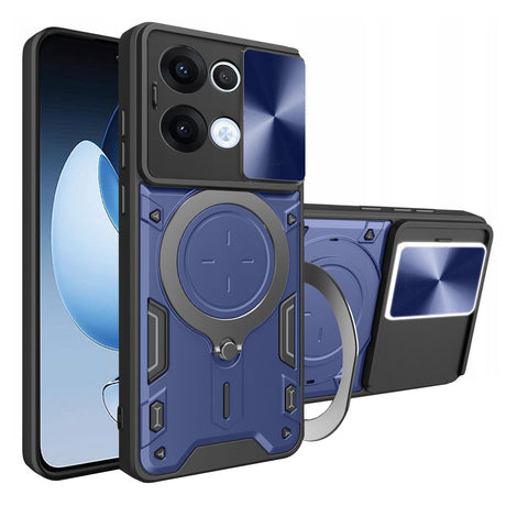 Husa de protectie Techsuit CamGuard Pro compatibil cu Oppo Reno13, Albastru