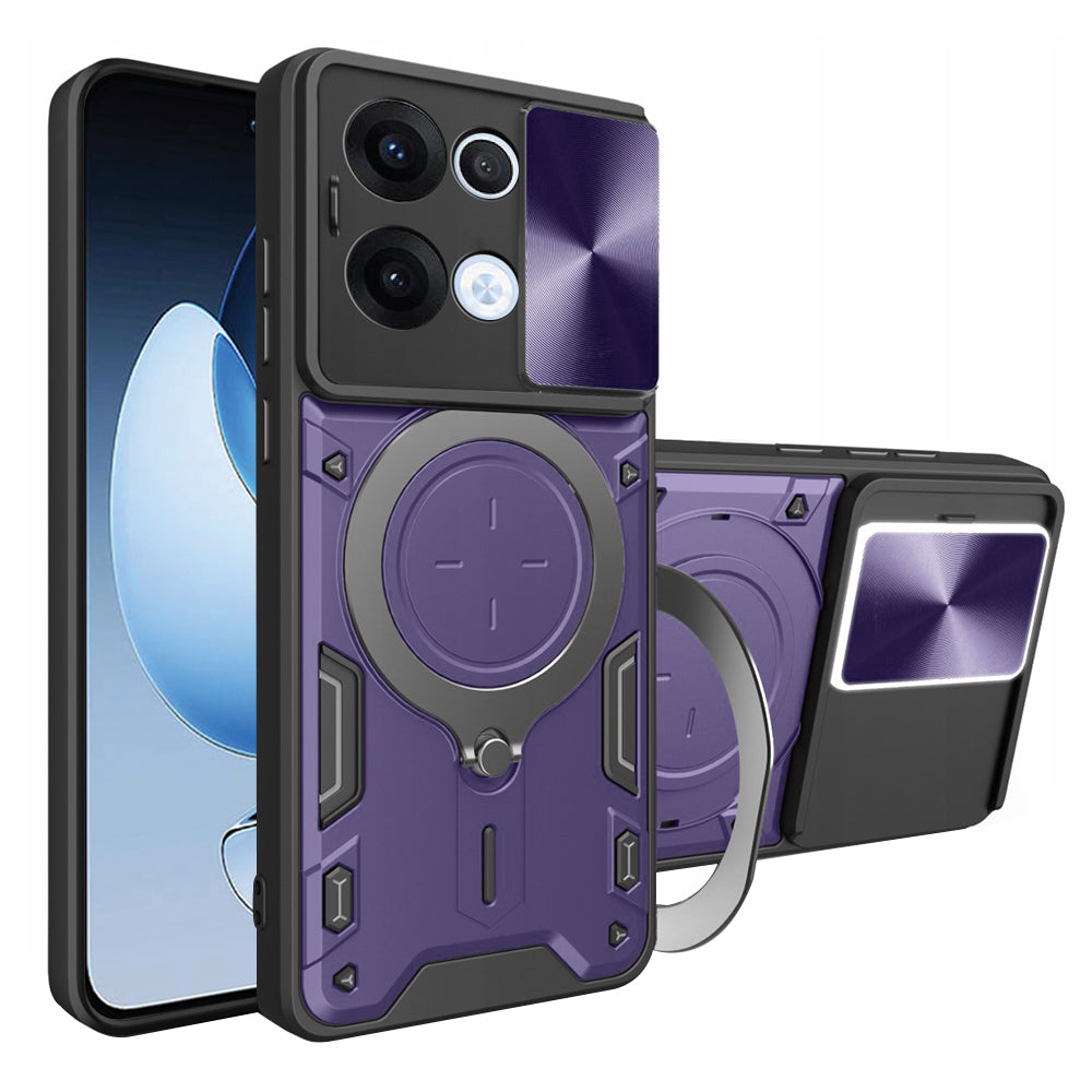 Husa de protectie Techsuit CamGuard Pro compatibil cu Oppo Reno13, Mov
