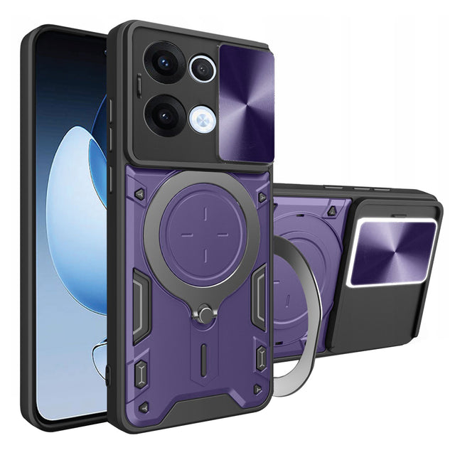 Husa de protectie Techsuit CamGuard Pro compatibil cu Oppo Reno13, Mov