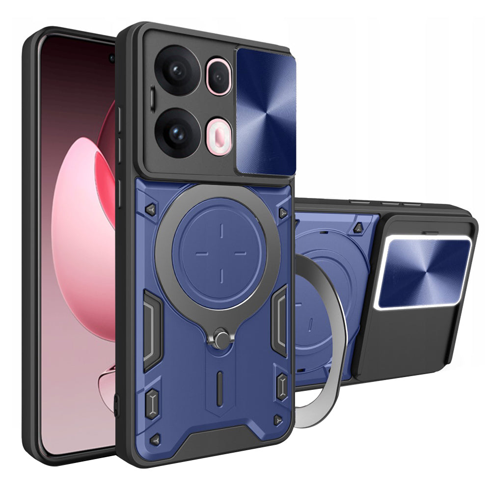Husa de protectie Techsuit CamGuard Pro compatibil cu Oppo Reno13 Pro, Albastru