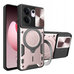 Husa de protectie Techsuit CamGuard Pro compatibil cu Oppo Reno13 F 4G / Reno13 F 5G / Reno13 FS 5G, Roz Auriu