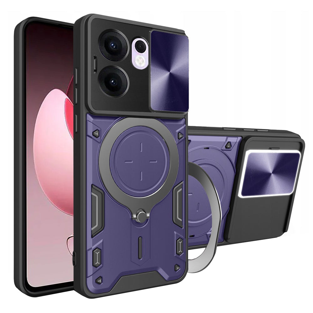Husa de protectie Techsuit CamGuard Pro compatibil cu Oppo Reno13 F 4G / Reno13 F 5G / Reno13 FS 5G, Mov