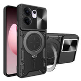 Husa de protectie Techsuit CamGuard Pro compatibil cu Oppo Reno13 F 4G / Reno13 F 5G / Reno13 FS 5G, Negru