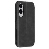 Husa de protectie Techsuit Safe Wallet Plus compatibil cu Samsung Galaxy S25 Edge, Negru