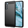 Husa de protectie Techsuit Carbon Silicone compatibil cu OnePlus Nord 5G, Negru