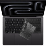 Tastatura/Mouse Techsuit Premium Keyboard Cover PureTypeX (KC1), Ultra Thin, for MacBook Pro 14 (2021-2024)/ Air 13/15 (2022-2025), Transparent