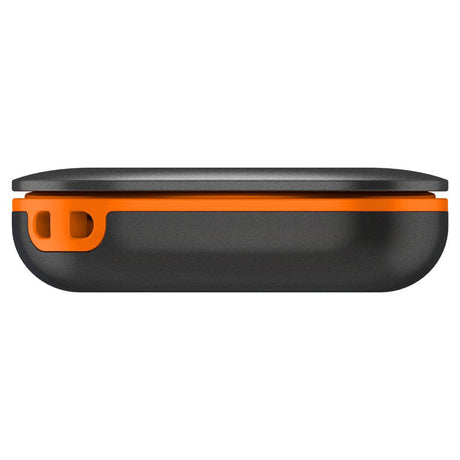 Gadget Spigen Bluetooth Tracker TagMe (AHP07580), for iPhone, Compatible with Apple Find My, Anti-Loss, Built-in Strap and O-ring, Negru