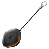 Gadget Spigen Bluetooth Tracker TagMe (AHP07580), for iPhone, Compatible with Apple Find My, Anti-Loss, Built-in Strap and O-ring, Negru