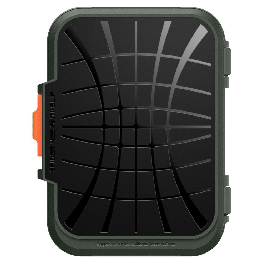 Suport Spigen Magnetic Card Lock Fit MagSafe (AFA08528), Universal, for Card / Cash, Military Green