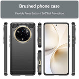 Husa de protectie Techsuit Carbon Silicone compatibil cu Realme 14 Pro, Negru