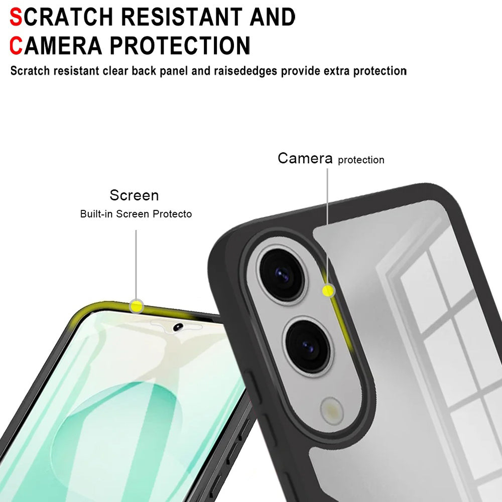 Folie de protectie Techsuit ColorVerse 360 Series + compatibil cu Samsung Galaxy S25 Edge, Mov