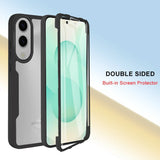 Folie de protectie Techsuit ColorVerse 360 Series + compatibil cu Samsung Galaxy S25 Edge, Negru