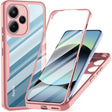 Folie de protectie Techsuit ColorVerse 360 Series + compatibil cu Xiaomi Redmi Note 14 4G (Standard), Roz