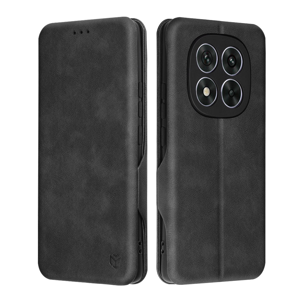 Husa de protectie Techsuit Safe Wallet Plus compatibil cu Xiaomi Redmi Note 14 Pro 5G / Poco X7, Negru