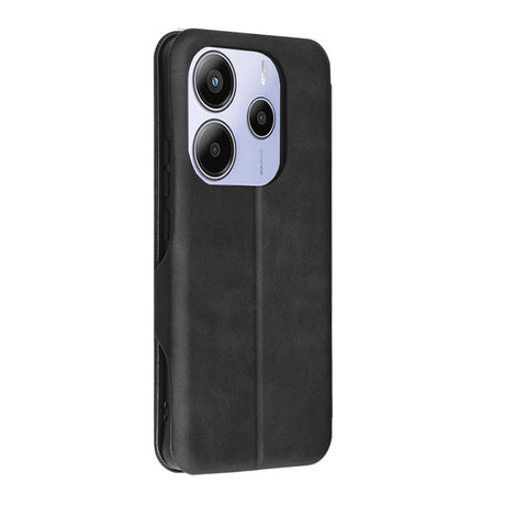 Husa de protectie Techsuit Safe Wallet Plus compatibil cu Xiaomi Redmi Note 14 5G, Negru