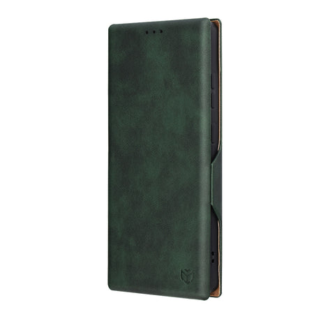 Husa de protectie Techsuit Safe Wallet Plus compatibil cu Samsung Galaxy S25 Ultra, Verde
