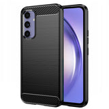 Husa de protectie Techsuit Carbon Silicone compatibil cu Samsung Galaxy A54, Negru