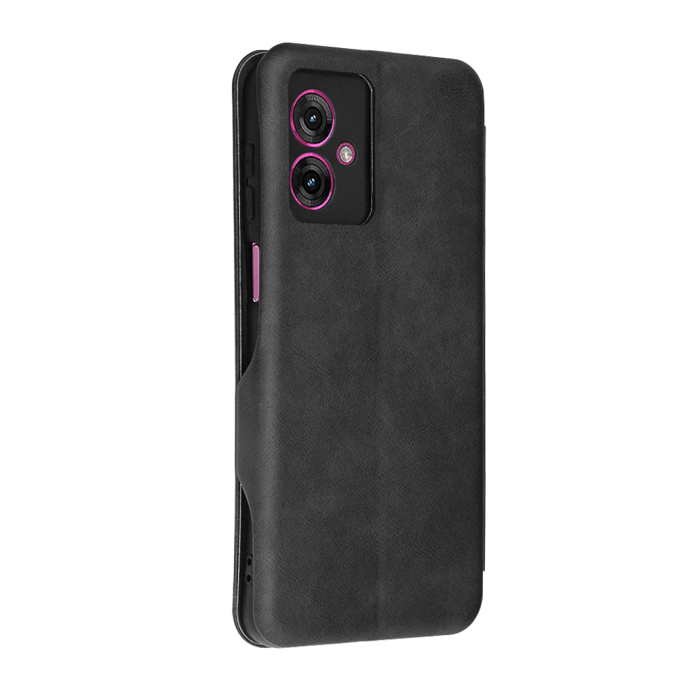 Husa de protectie Techsuit Safe Wallet Plus compatibil cu Motorola Moto G55, Negru