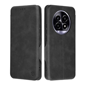 Husa de protectie Techsuit Safe Wallet Plus compatibil cu Realme 13 Pro / 13 Pro+, Negru