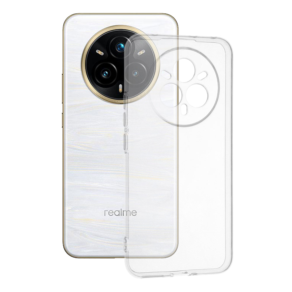 Husa de protectie Techsuit Clear Silicone compatibil cu Realme 14 Pro+, Transparent