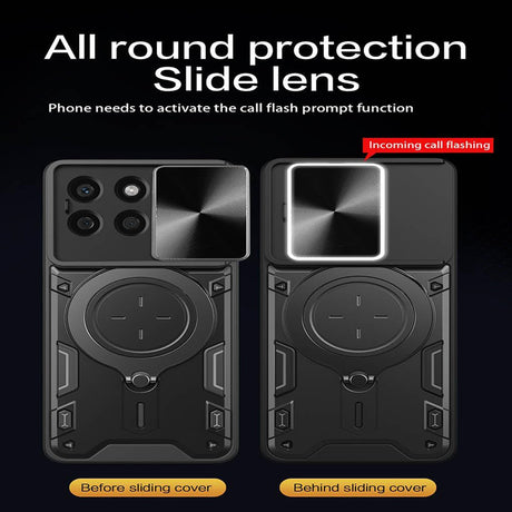 Husa de protectie Techsuit CamGuard Pro compatibil cu Honor X8c, Mov