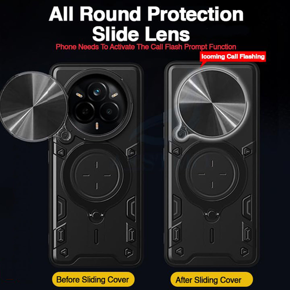 Husa de protectie Techsuit CamGuard Pro compatibil cu Realme 14 Pro, Negru